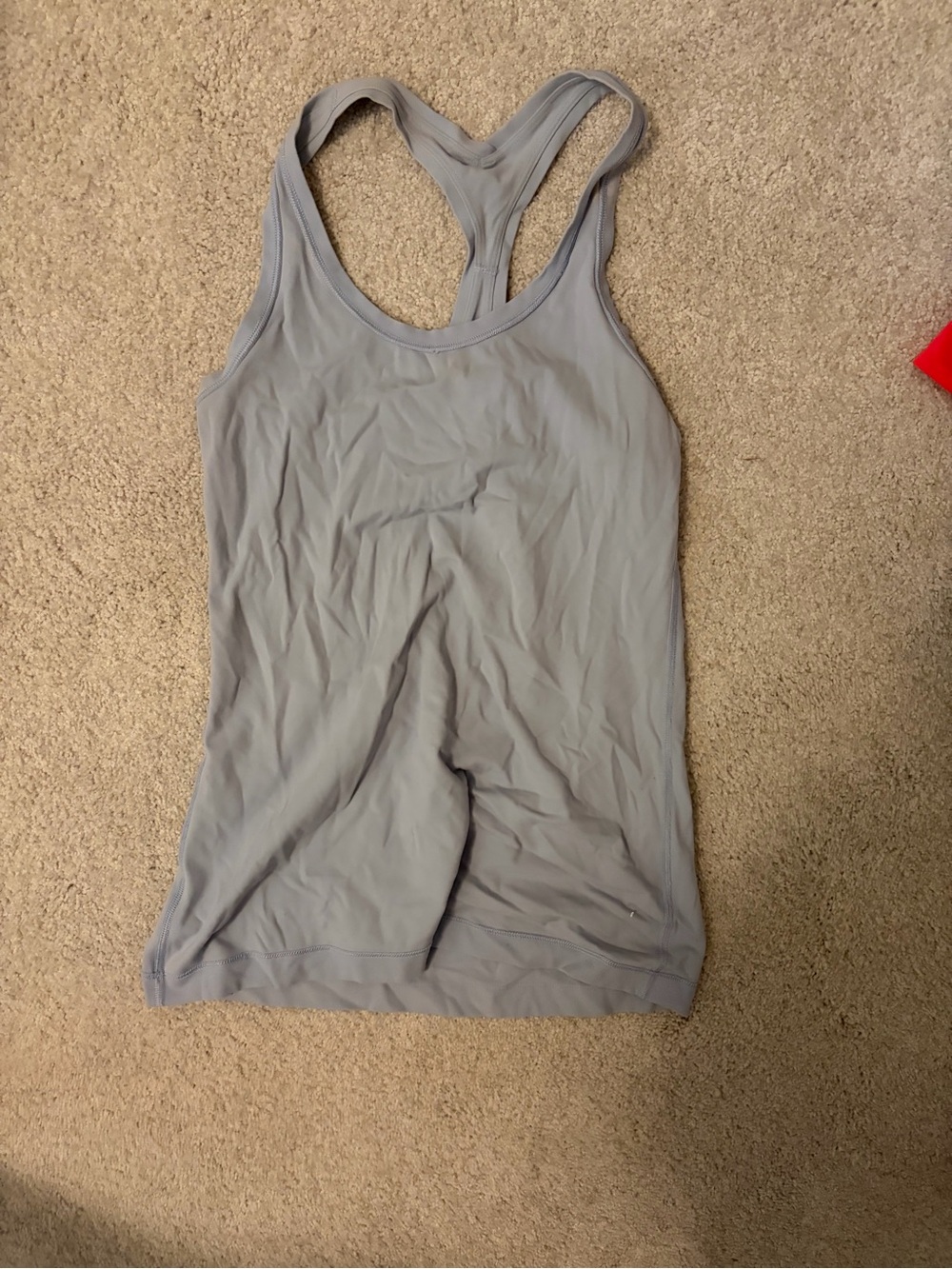Lululemon Women’s Racerback Tank Top — Light blue